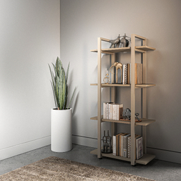 قفسه و کتابخانه ساویس مدل SBK60