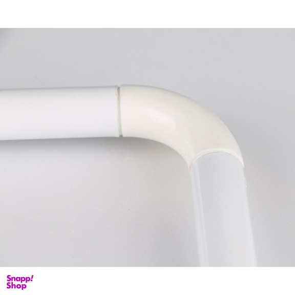 میله پرده حمام پیسو مدل U-AL سایز 90x90 سانتی متر