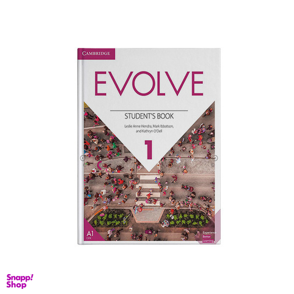 کتاب Evolve 1 به همراه کتاب کار اثر جمعی از نویسندگان انتشارات کمبریج
