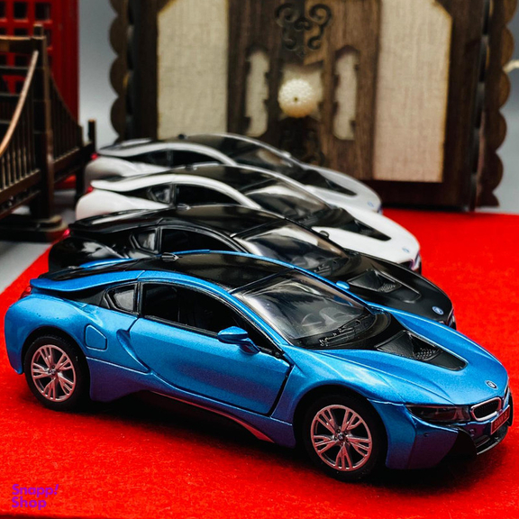 ماشین بازی کینزمارت مدل BMW I8 کد 8