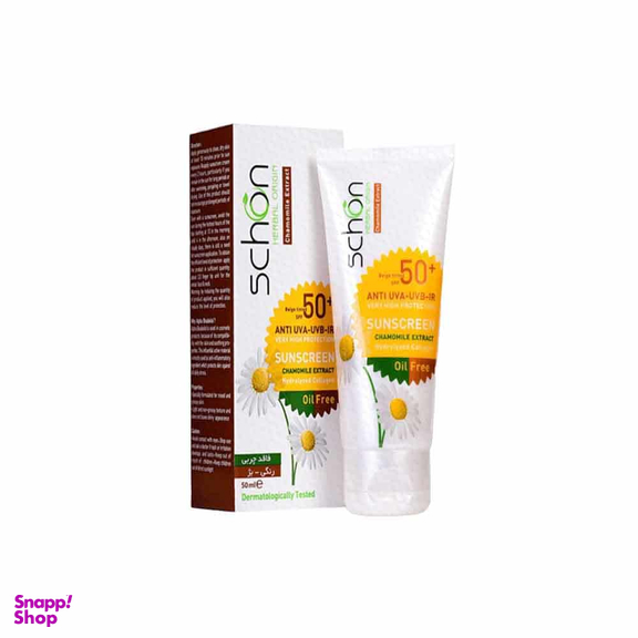 کرم ضد آفتاب شون مدل Chamomile Extract حجم 50 میلی‌ لیتر