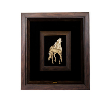 تابلو ورق طلا الون طرح تارا