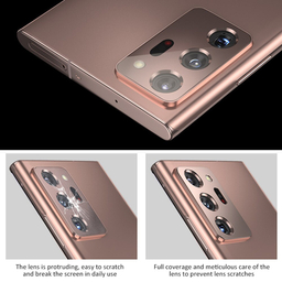 محافظ لنز دوربین بوف مدل 3DColorLenz مناسب برای گوشی موبایل سامسونگ Galaxy Note 20 Ultra