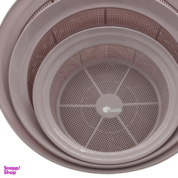 آبکش اشکان مدل تخت مجموعه 3 عددی