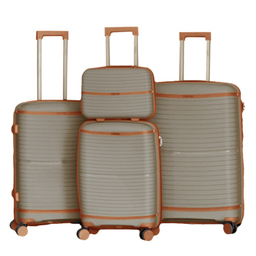 ست چمدان تیتان پلورا مدل TITANPLORA TP6666 TRAVEL IN STYLE مجموعه 4 عددی