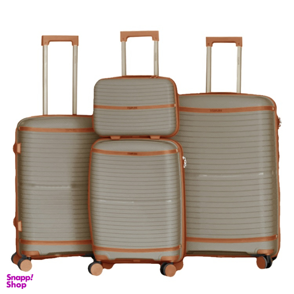 ست چمدان تیتان پلورا مدل TITANPLORA TP6666 TRAVEL IN STYLE مجموعه 4 عددی