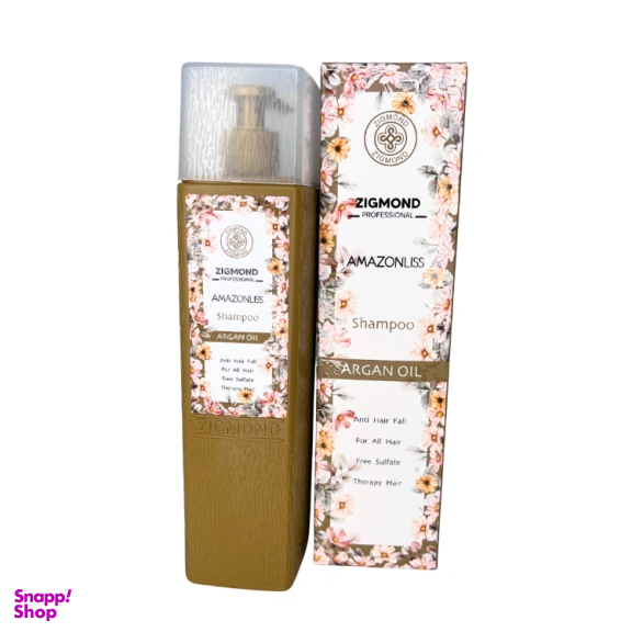 شامپو مو آمازون لیس مدل Argan Oil حجم 1000 میلی‌ لیتر