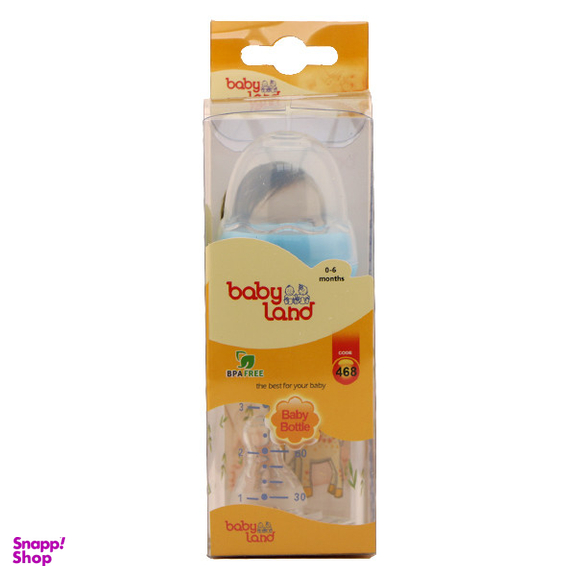 شیشه شیر بی بی لند مدل پیرکس کد 468 ظرفیت 120 میلی لیتر