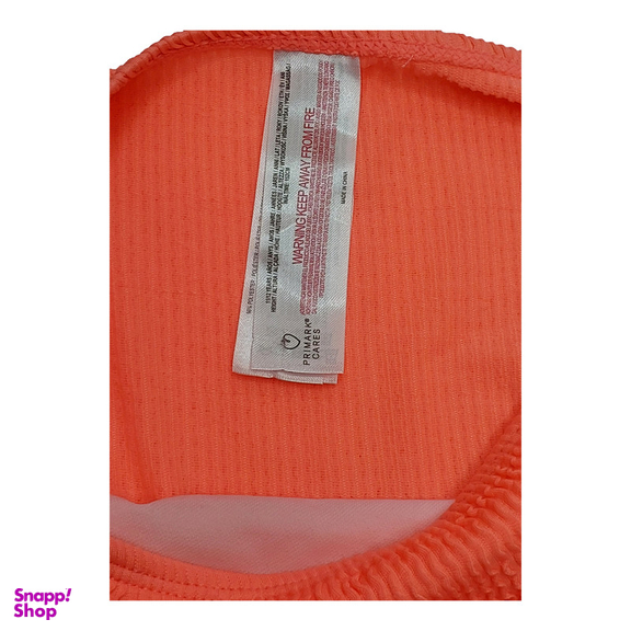 ست 2 تکه مایو دخترانه پیریمارک مدل 6443 رنگ نارنجی