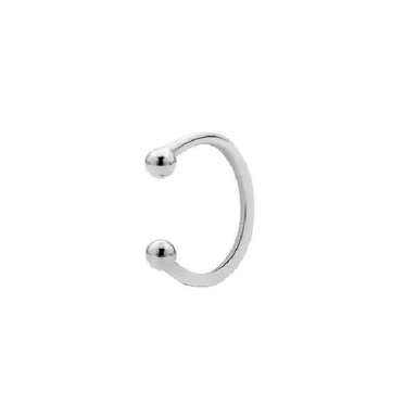 پیرسینگ بینی نقره زنانه مدل تک لاین کد 0141