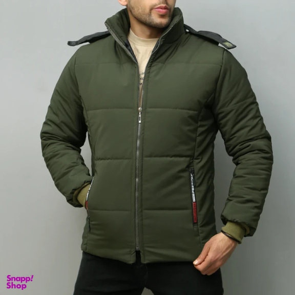 کاپشن مردانه مدل GD-s-18567325 رنگ سبز