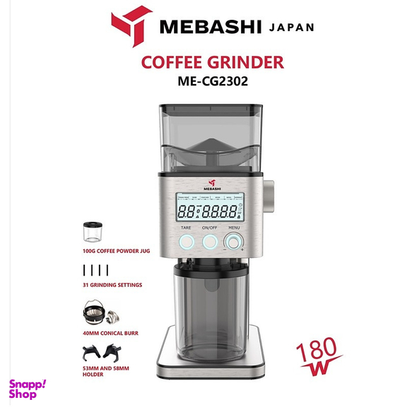 آسیاب قهوه مباشی مدل me-cg2302