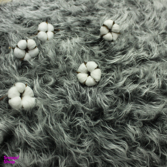 فرش ماشینی شاران هوم طرح خز پرز بلند مدل اسفنج دار