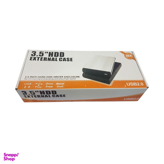 باکس تبدیل SATA به USB 2.0 هارددیسک 3.5 اینچ مدل E22