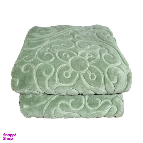 پتو گلبافت یک نفره مدل گل برجسته کد CHG1 سایز 160×220 سانتی متر