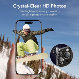محافظ لنز دوربین اپیکوی مدل HD-ColorLenz مناسب برای گوشی موبایل اپل Iphone 15 Pro Max / 15 Pro