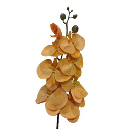 گل ارکیده مصنوعی کد 053 رنگ خردلی