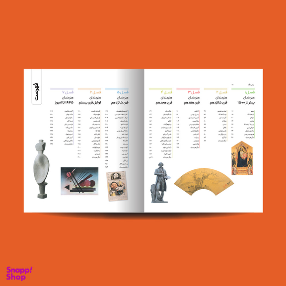 کتاب دایره المعارف مصور هنرمندان تاریخ ساز اثر آنجلا ویلیکس انتشارات سایان