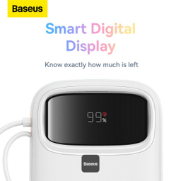 پاوربانک بیسوس مدل Qpow2 ظرفیت 20000 میلی آمپر ساعت