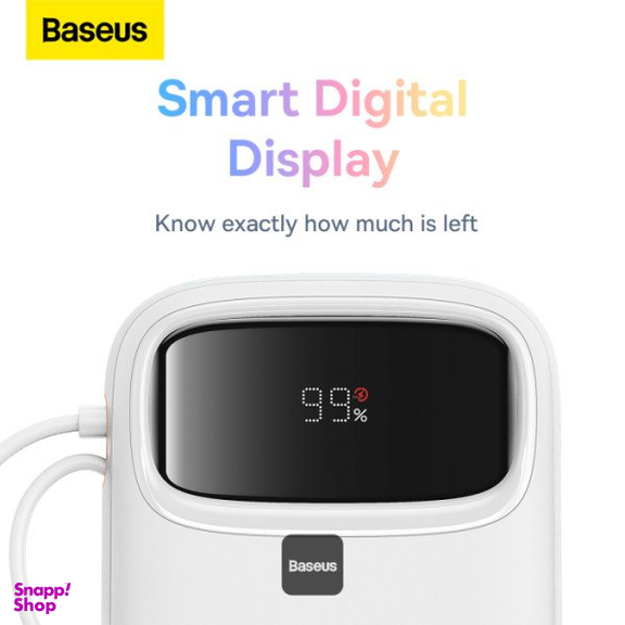 پاوربانک بیسوس مدل Qpow2 ظرفیت 20000 میلی آمپر ساعت