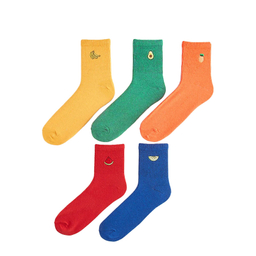 جوراب ساق بلند مردانه ال سی وایکیکی مدل S41498Z8 مجموعه 5 عددی