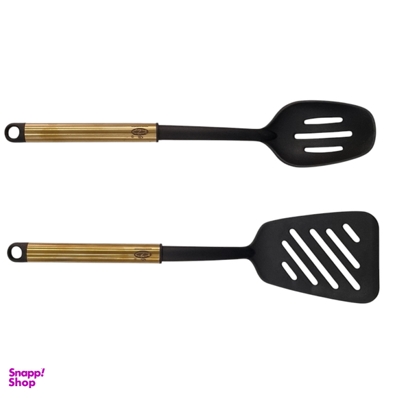 ست کفگیر و ملاقه 7 پارچه کی زد پی مدل رویال کد 001