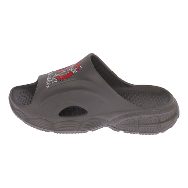 دمپایی مردانه کفش شیما مدل کلارگ رنگ طوسی