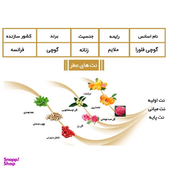 ادوپرفیوم زنانه ایفوریا مدل Flora by GUCCI با رایحه خنک حجم 100 میلی لیتر