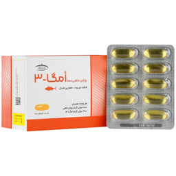 سافت ژل امگا 3 با طعم پرتقال 1000 میلی گرم کارن بسته 50 عددی