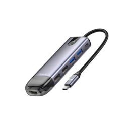 هاب 10 پورت USB-C مک دودو مدل HU-7420 طول 15 سانتی‌ متر