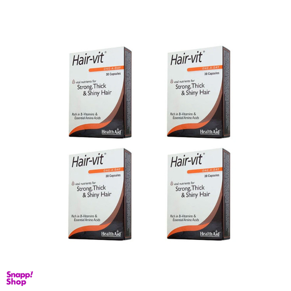 قرص ژلاتینی هیرویت هلث اید بسته 4 عددی