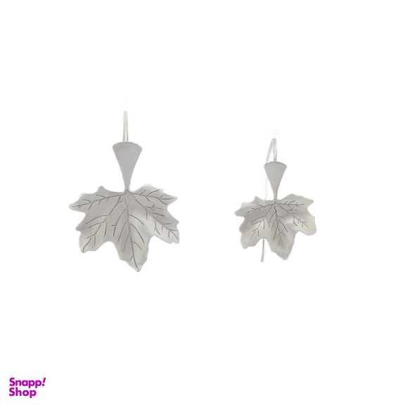 گوشواره نقره زنانه مدل برگ افرا