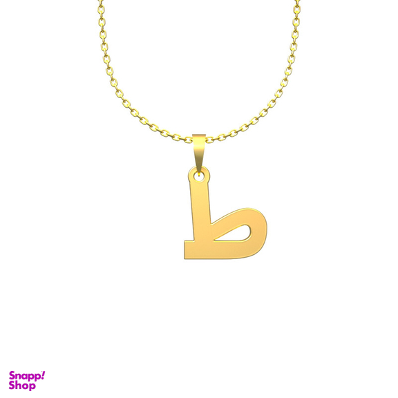 گردنبند طلا 18 عیار زنانه مدوپد مدل حرف ط کد I3-1-1447