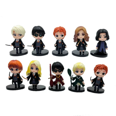 اکشن فیگور مدل هری پاتر مجموعه 10 عددی