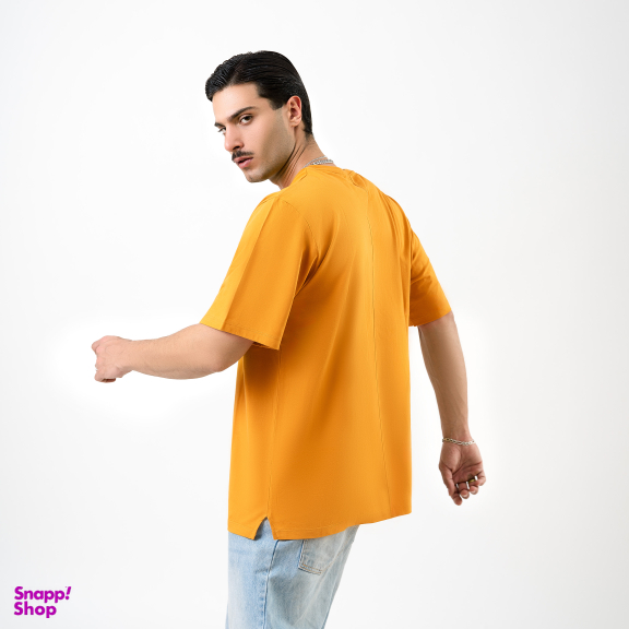 تیشرت مدل Basic رنگ خردلی