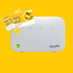 مودم 4G/TD-LTE ایرانسل مدل s1 TF-I60 به همراه 504 گیگ اشتراک یکساله و سیمکارت رایگان