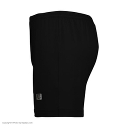 شورت پادار مردانه برهان تن پوش مدل 17-04 بسته 2 عددی رنگ مشکی