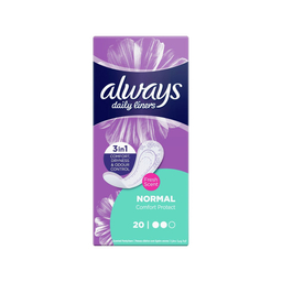 پد روزانه آلویز سری Comfort Protect مدل 3in1 سایز متوسط بسته 20 عددی