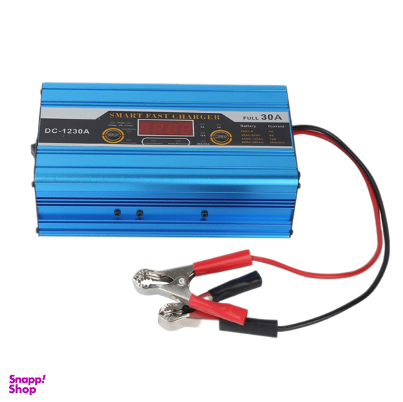 شارژر باتری 30 آمپر سانچونگلیک مدل DC-1230 Full 30 A دارای نمایشگر LCD
