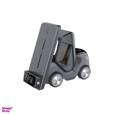پایه نگهدارنده و شارژر بی سیم گوشی موبایل گرین لاین مدل Forklift 5in1
