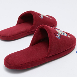 دمپایی حوله ای ال سی وایکیکی مدل طبی استپ دار گوزن