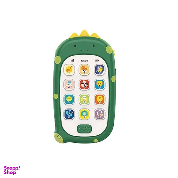 موبایل موزیکال اسباب بازی هانگر کد he0536 رنگ سبز تیره