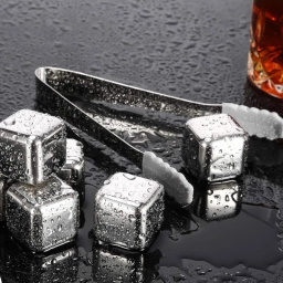 یخ استیل کد 488 به همراه انبر بسته 8 عددی