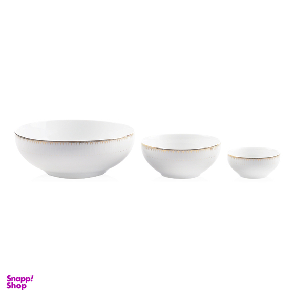 سرويس پیاله 13 پارچه چينی زرين ایران مدل سپيدار درجه 1