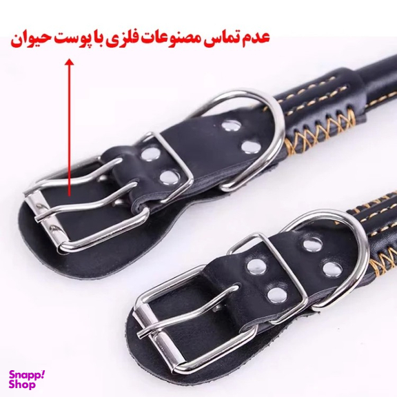 قلاده گردنی و بند قلاده سگ مدل PU