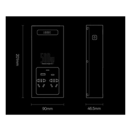 مبدل برق خودرو باسئوس مدل Power Inverter 500W