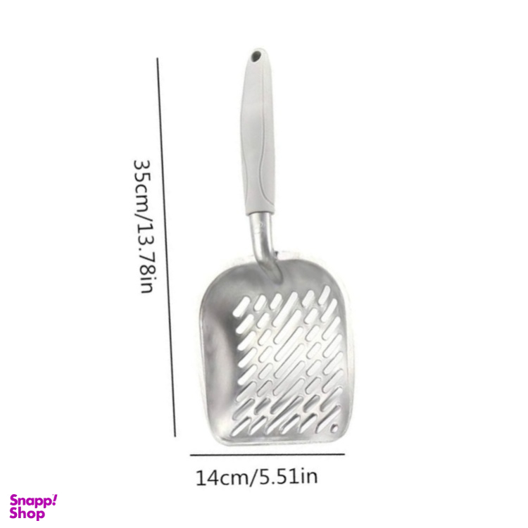 بیلچه خاک گربه مدل استیل کد 321