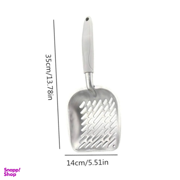 بیلچه خاک گربه مدل استیل کد 321
