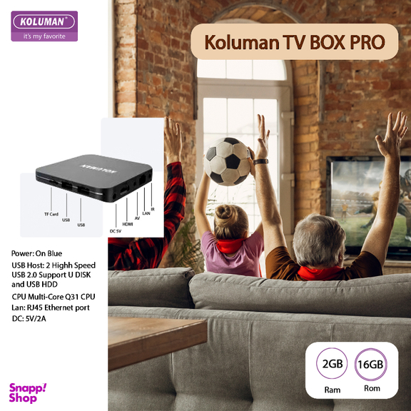 اندروید باکس کلومن مدل TV BOX PRO