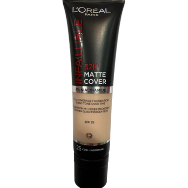 کرم پودر لورآل مدل Infaillible Matte Cover شماره 25 حجم 30 میلی لیتر